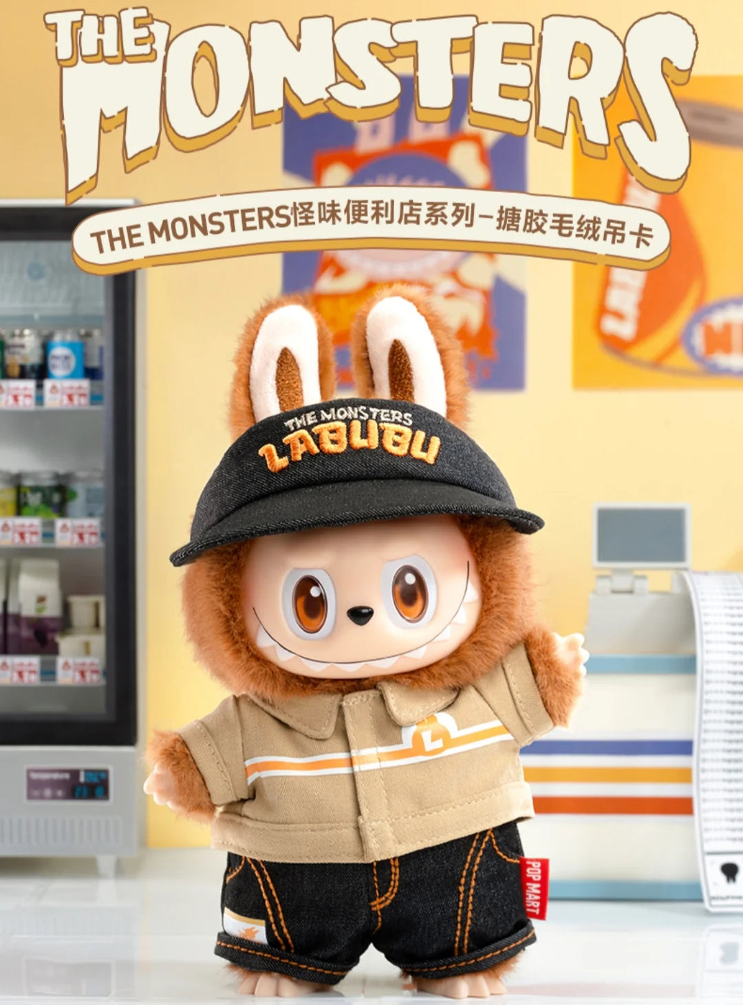 【LABUBU】 The monsters Wacky Mart Series-Vinyl Plush Blister Pack