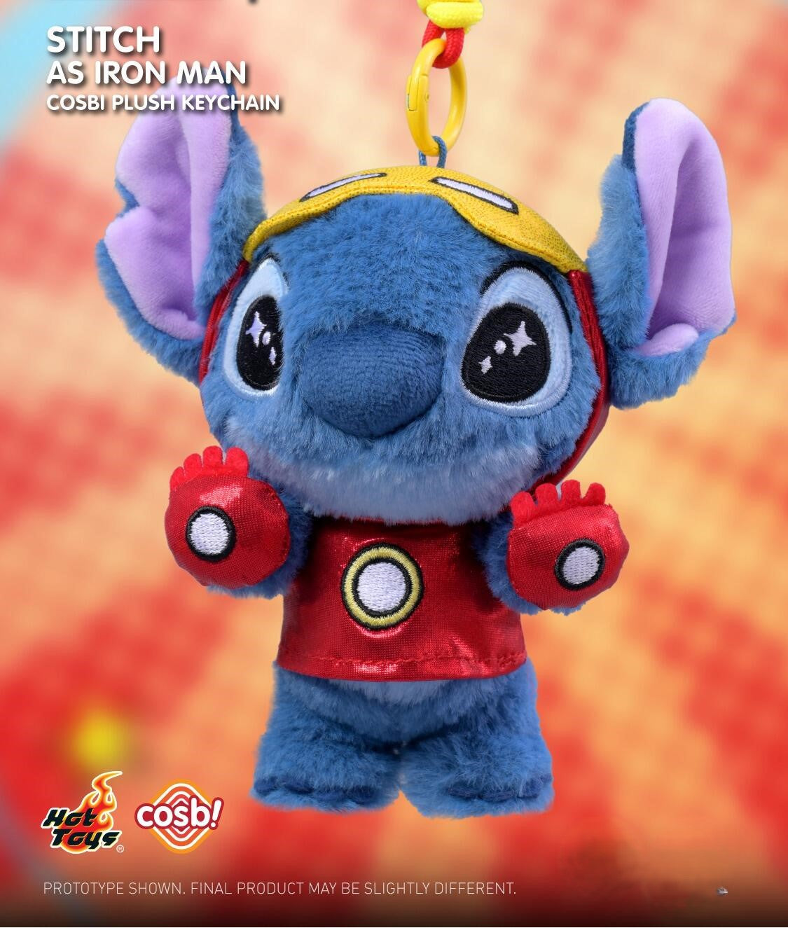 【M Stitch】 COSBI Plush Keychain Blind Box