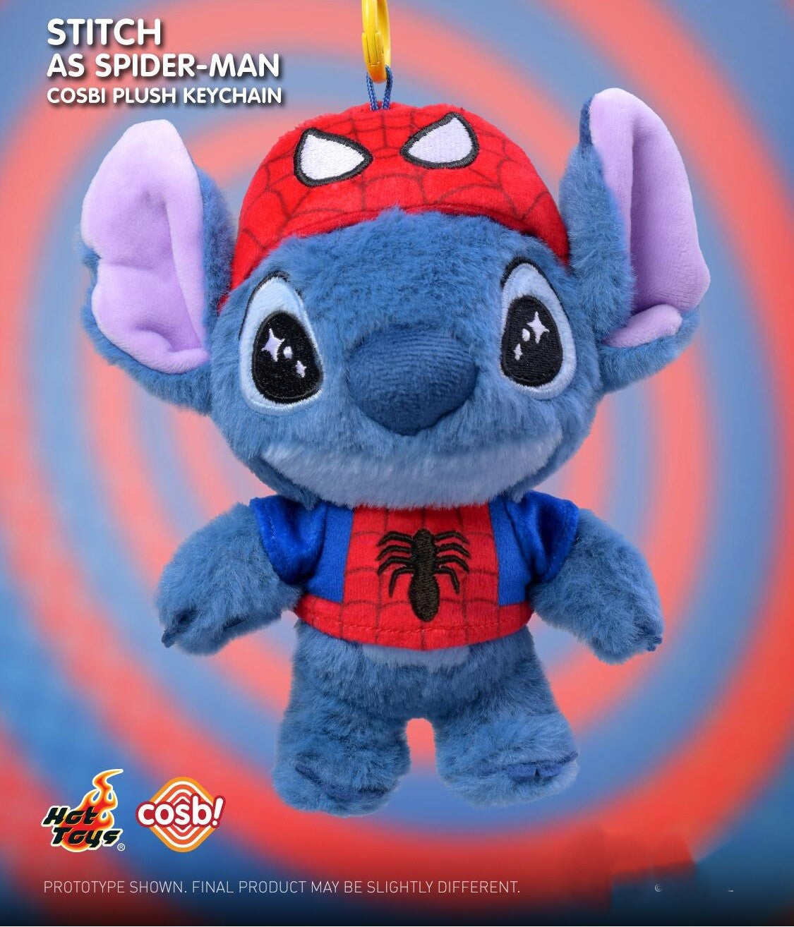 【M Stitch】 COSBI Plush Keychain Blind Box