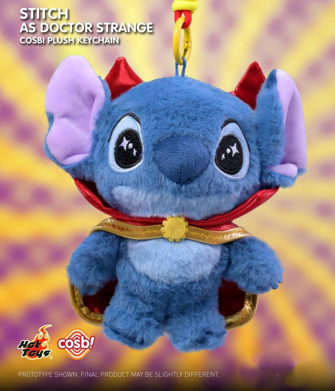 【M Stitch】 COSBI Plush Keychain Blind Box