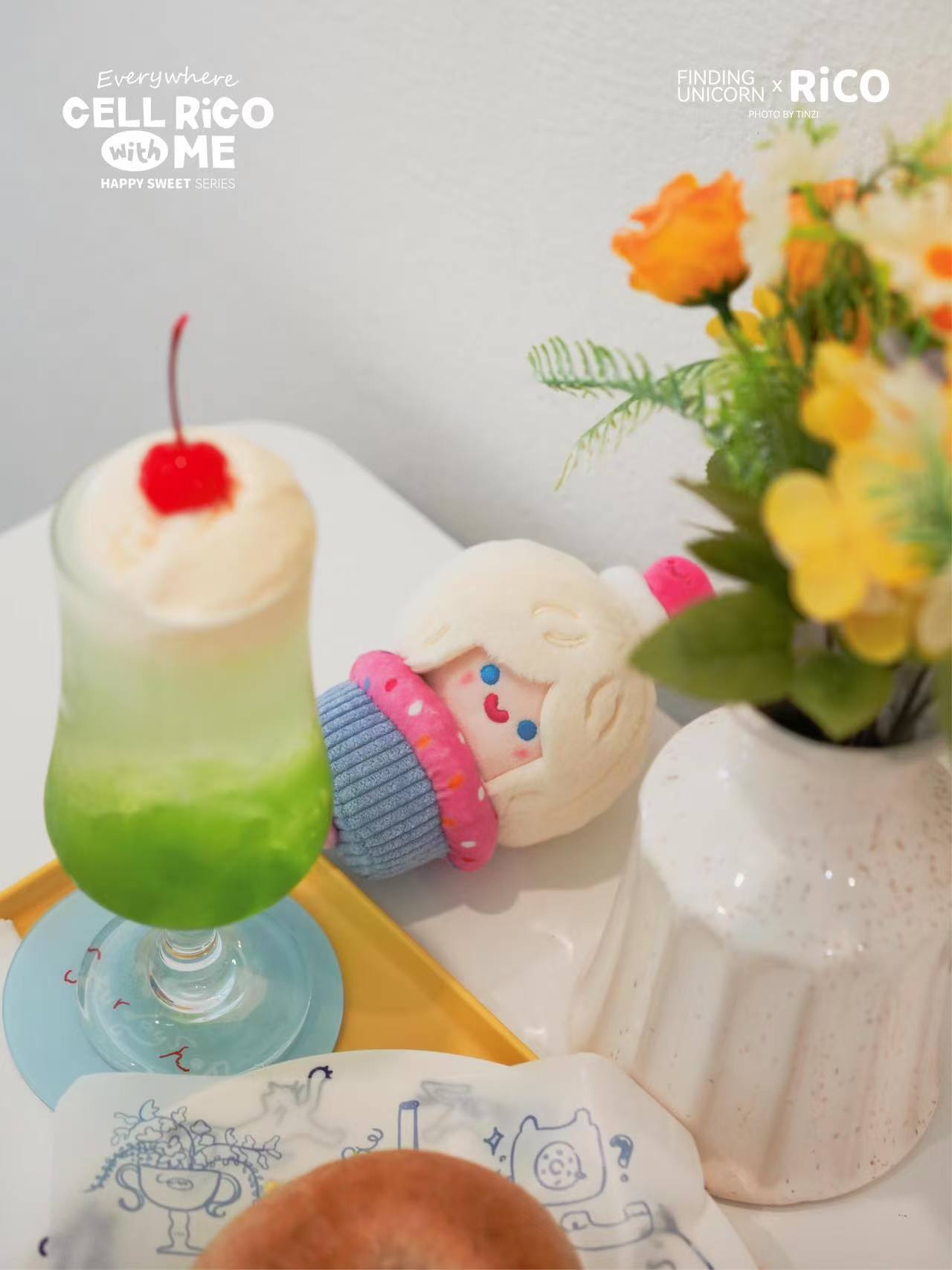 【Rico】Happy Sweets Series Plush Blind Box