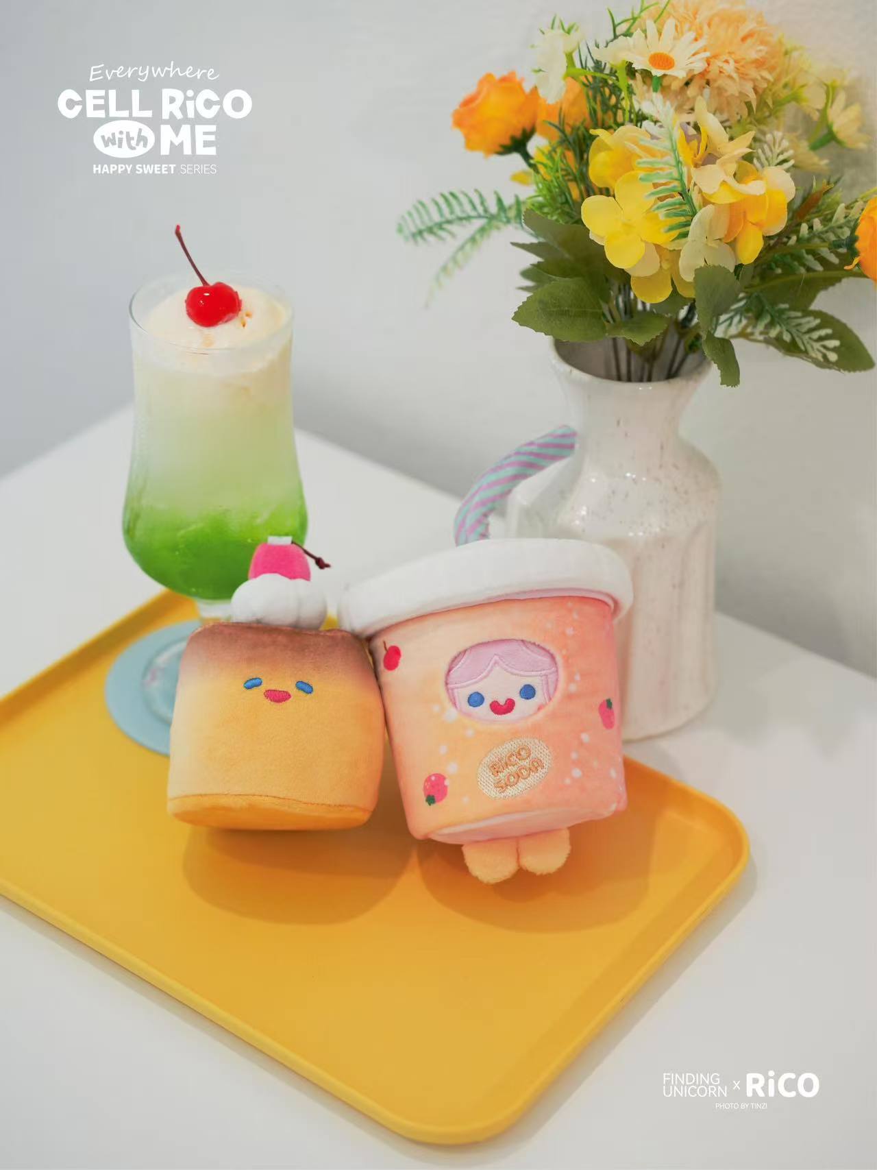 【Rico】Happy Sweets Series Plush Blind Box
