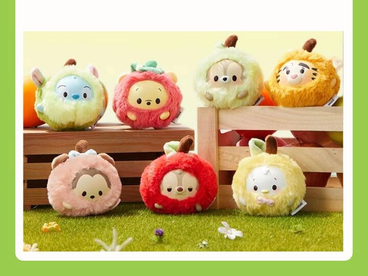 【Disney Ufufy】Fruit Collection Vinyl  Plush Blind Box