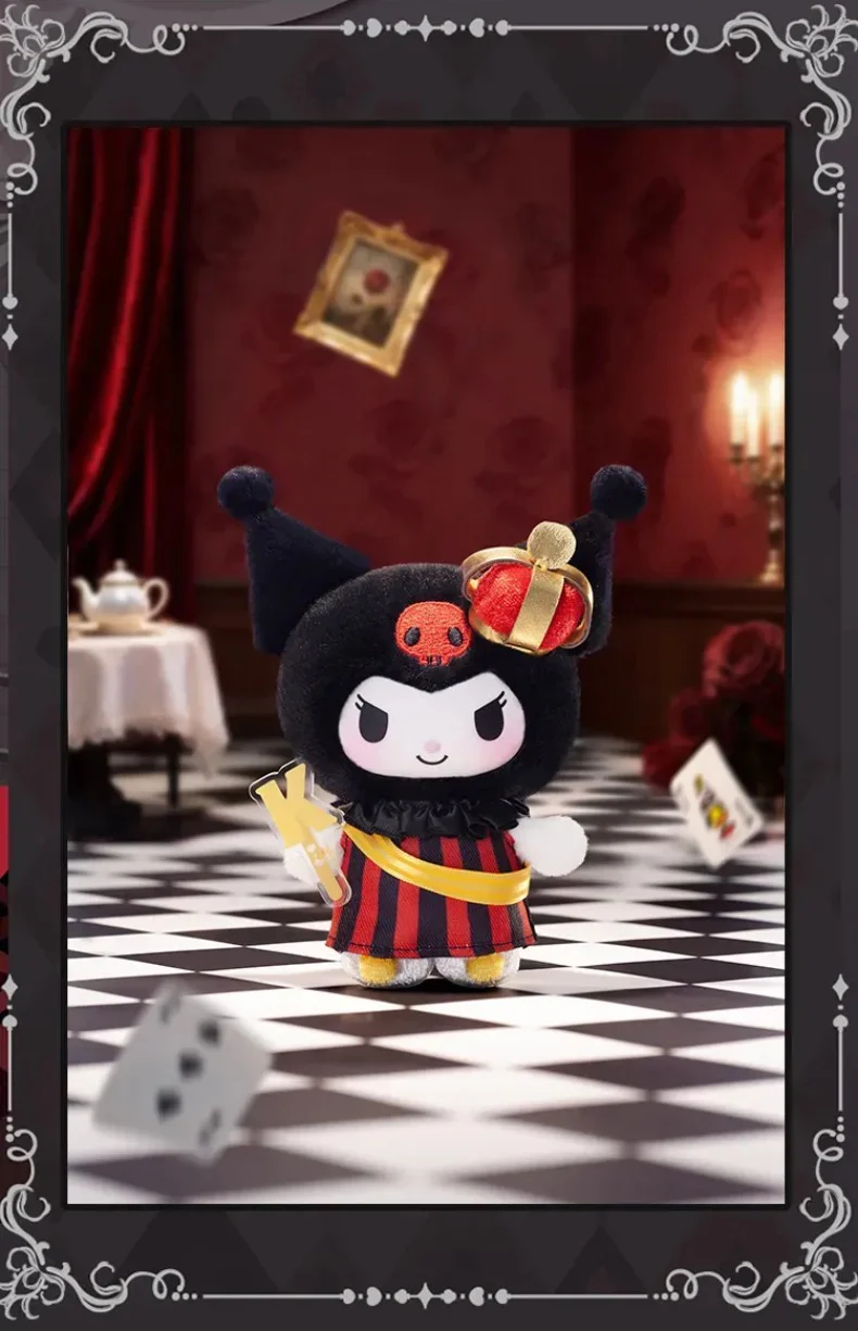 【Top Toy】KUROMI Poker Kingdown Series Plush Pendant Blind BOX