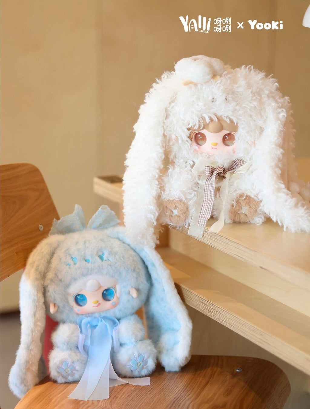 【Yooki】400% V4 Fourth Generation Plush Blind Box-Bunny's Floral Fragments