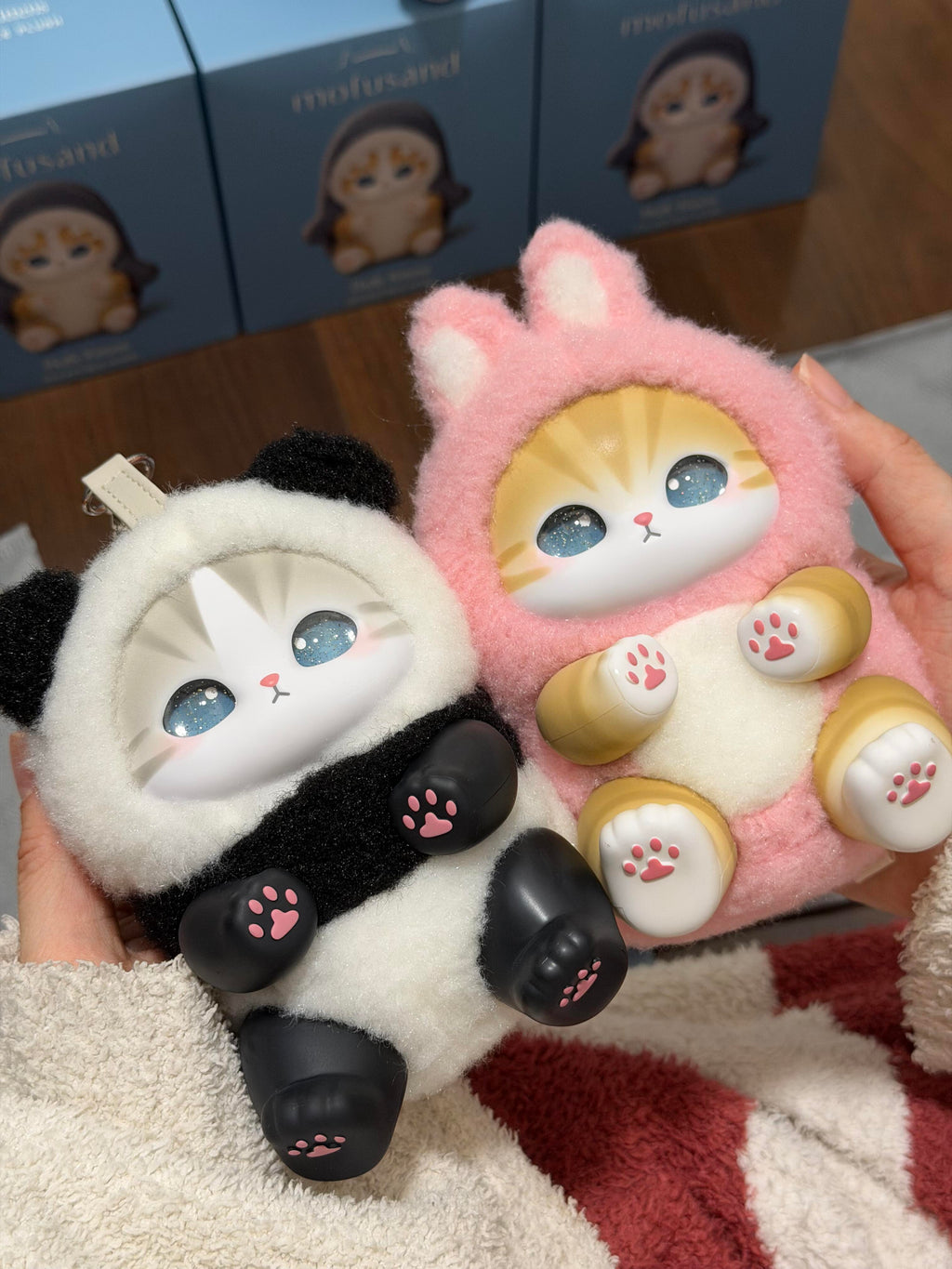 【Mofusand】Fluffy Kittens Collectible Plush Blind Box