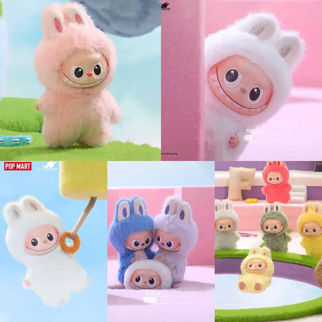 Labubu V4 The Monsters Pin Loves Series-Vinyl Plush Pandent Blind Box