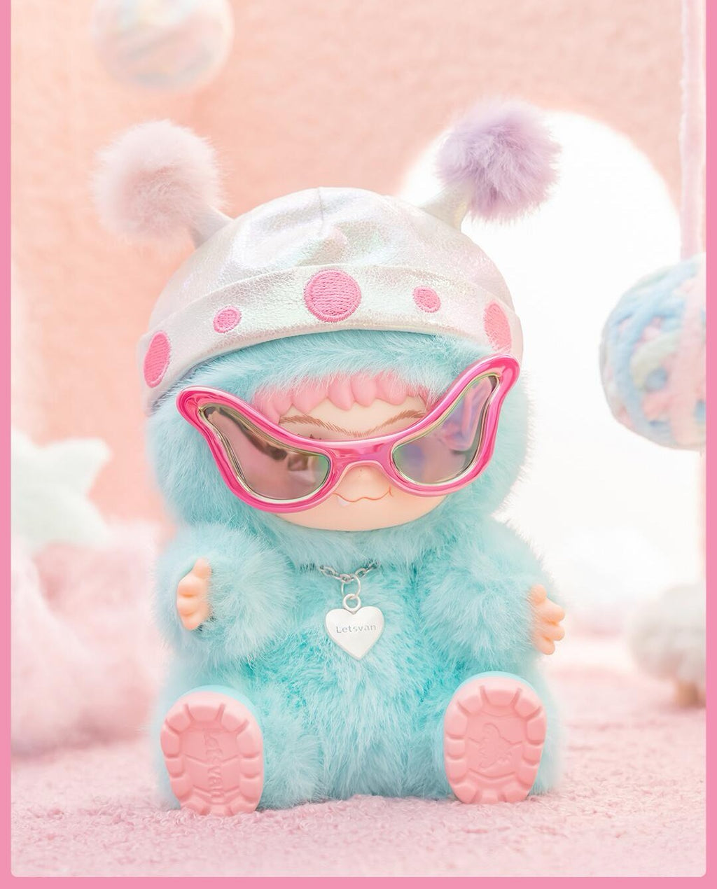 WAKUKU V1 Fuzzy Trendy Fun Party Series Plush Blind Box
