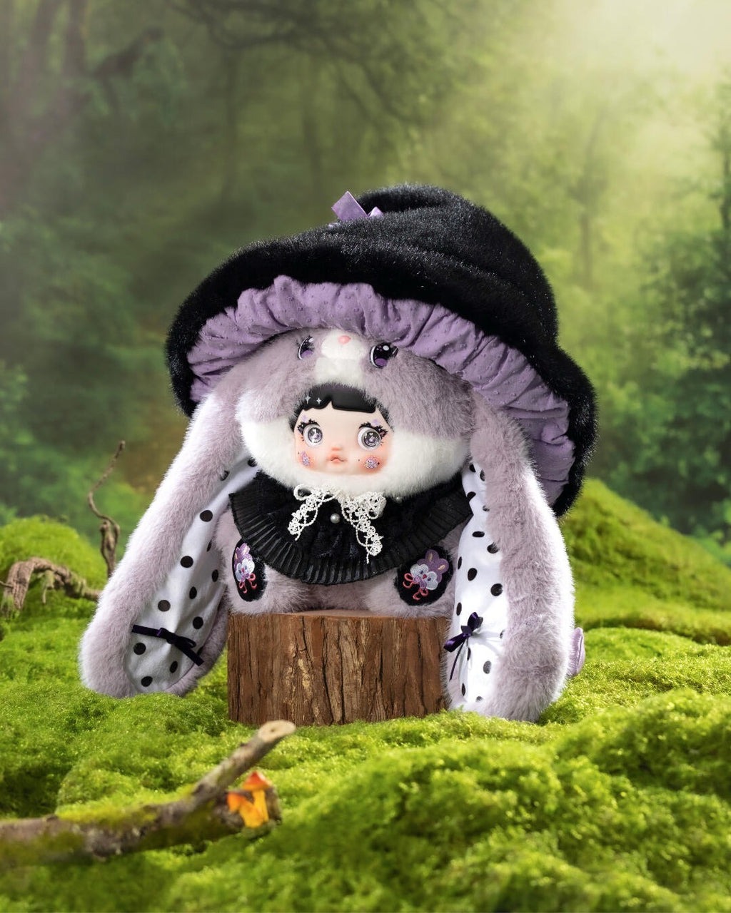 【HI TOY】Nommi 400%-V2 Mushroom Hat Plush Blind Box
