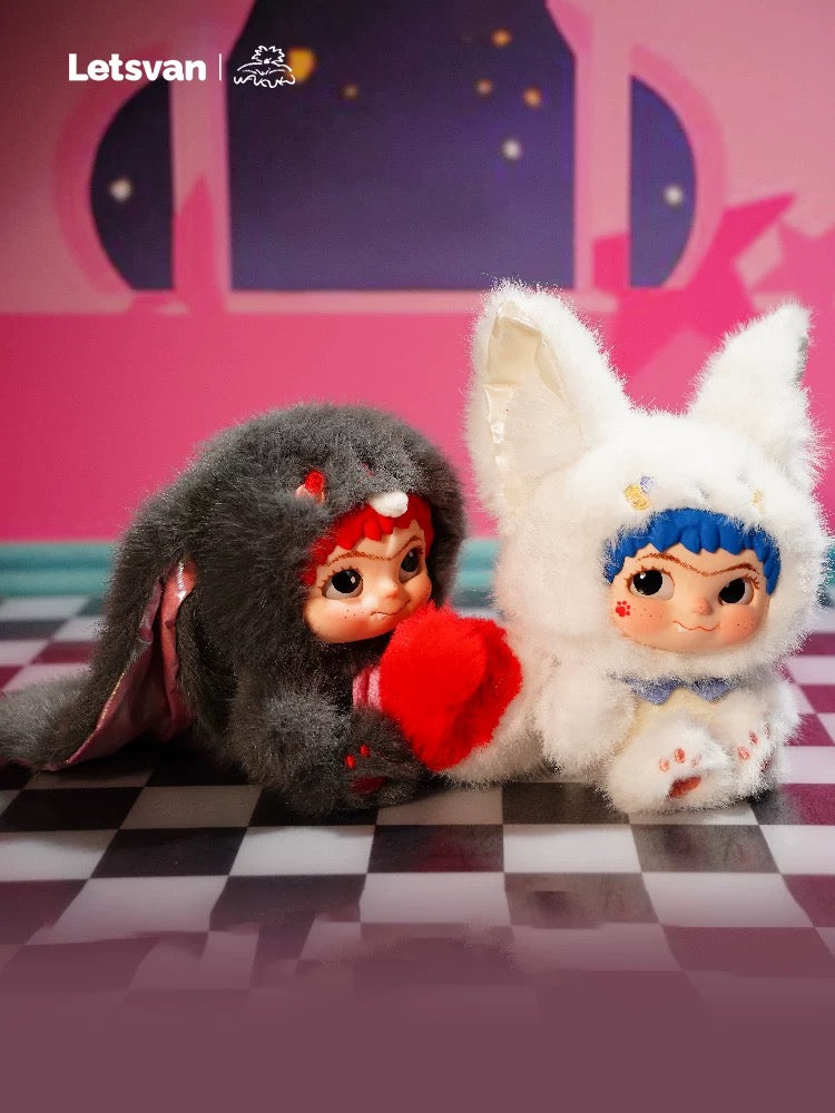 WAKUKU V2 Fox&Bunny Trick or Treat Series Plush Blind Box
