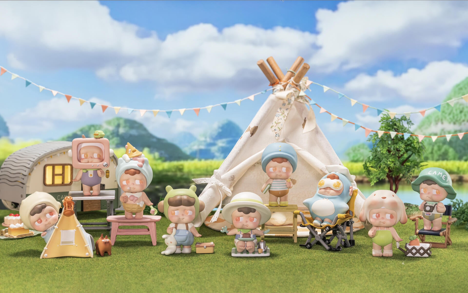 【Judee】Delicacy Camping PVC Blind BOX