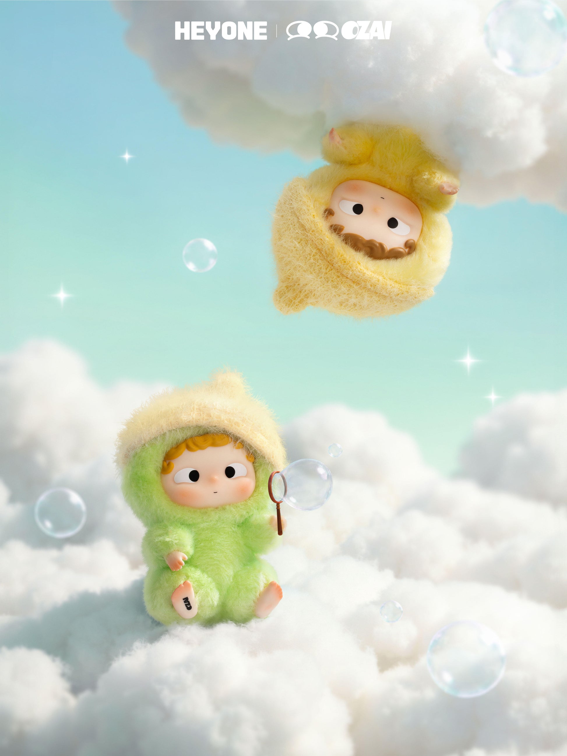 【OZAI】First Floating Bottle-Mini Plush Blind Box