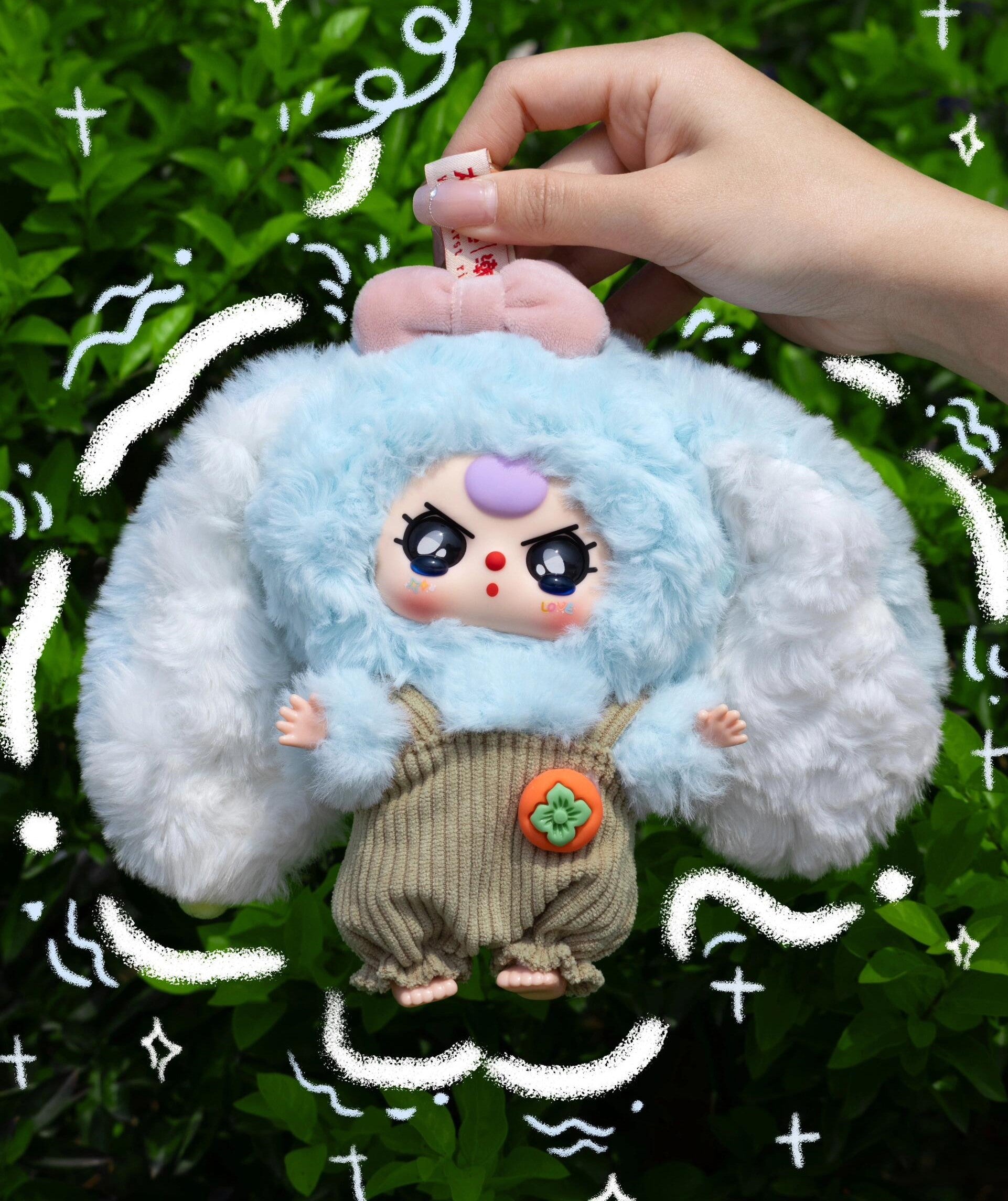 Baby Three-Macaron Cute Bunny V2 Plush Blind Box