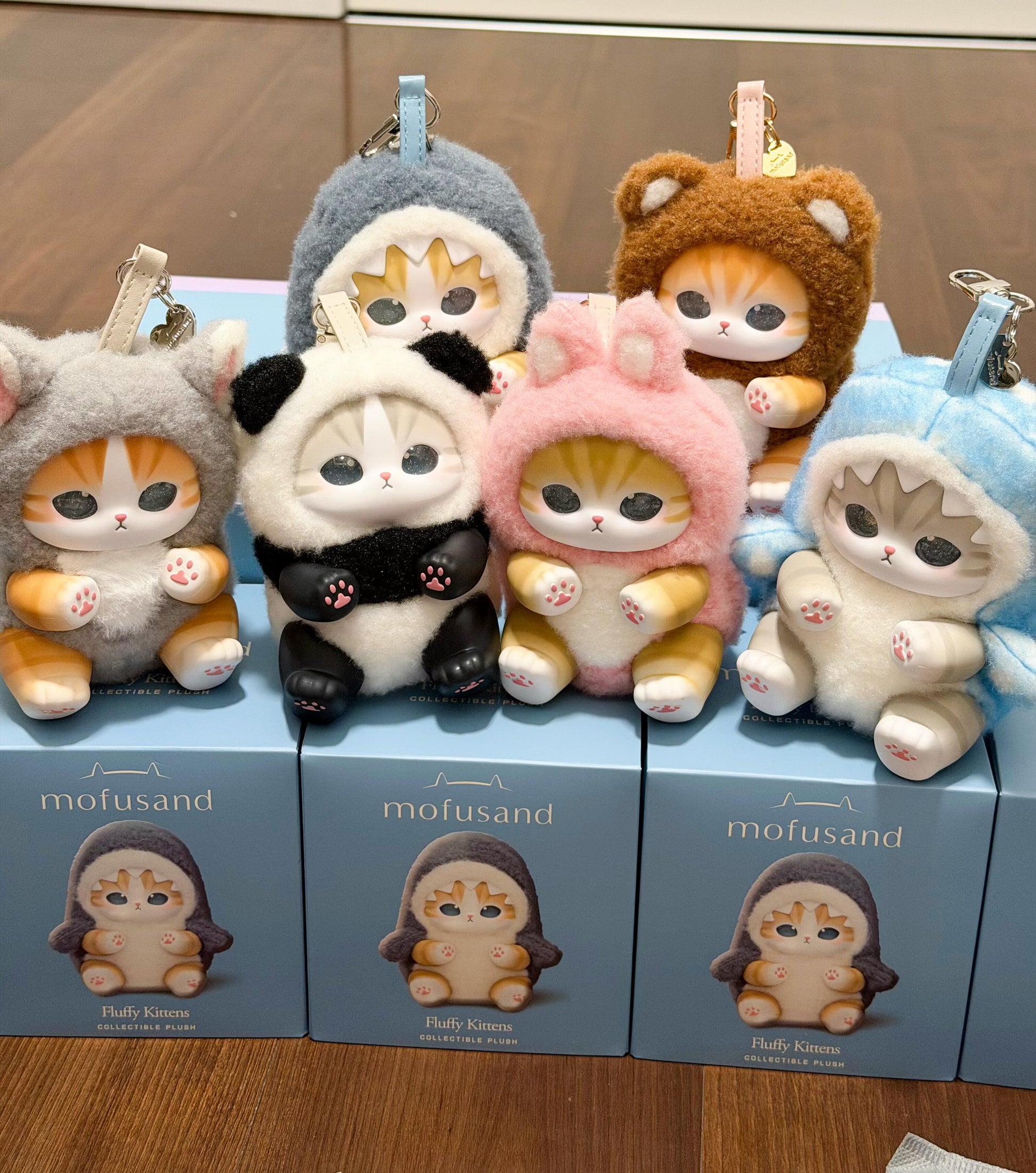 【Mofusand】Fluffy Kittens Collectible Plush Blind Box