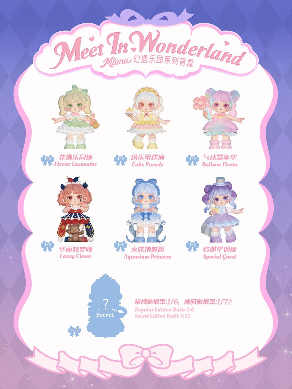 [Miana]Meet In Wonderland Series Blind Box