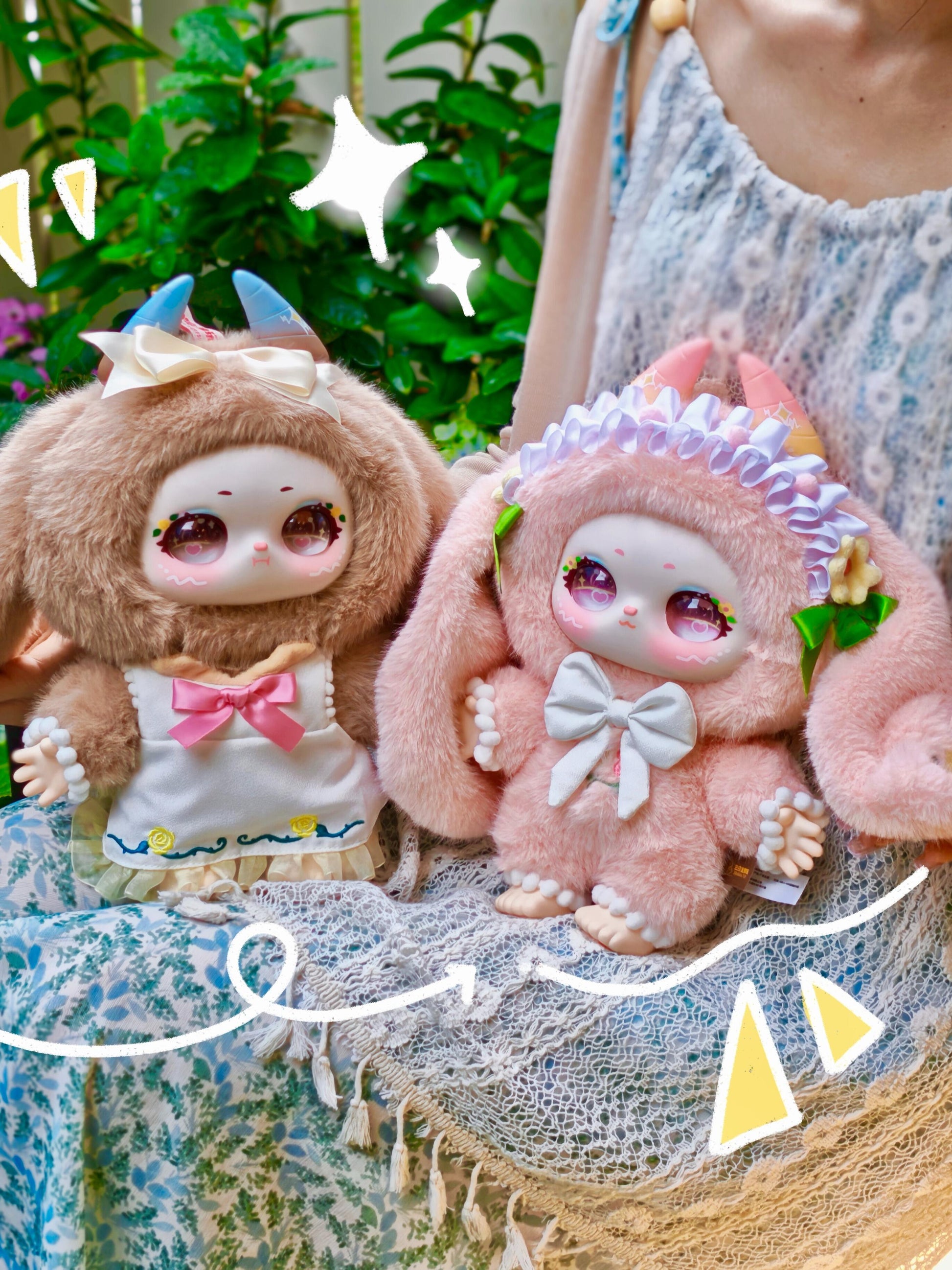 Samael Misty Garden-400% Soft Toy Series Plush Blind Box