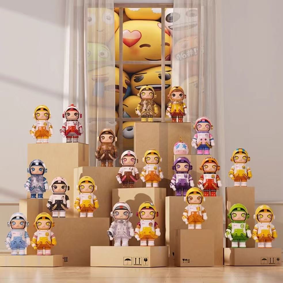 【Mega】 Space Molly 100% X Emoji Blind Box