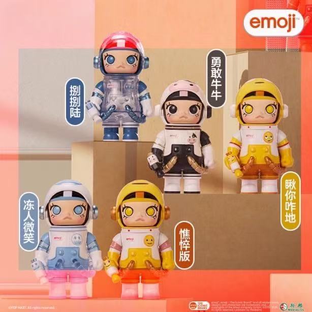 【Mega】 Space Molly 100% X Emoji Blind Box