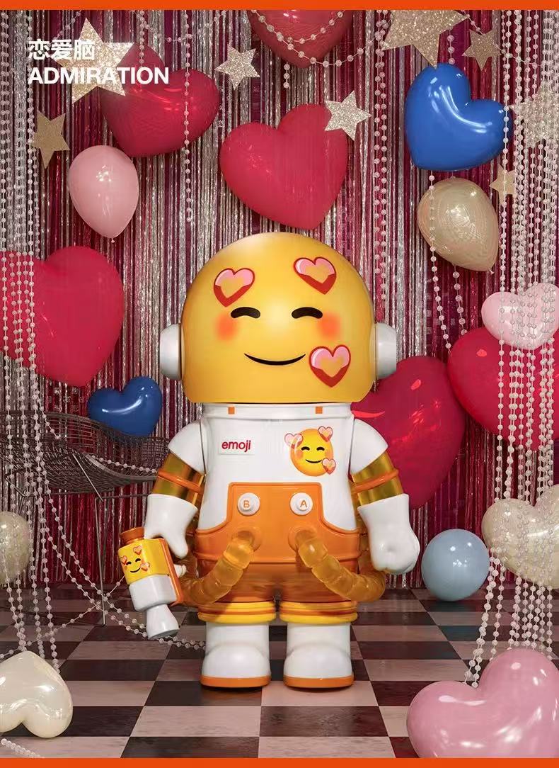 【Mega】 Space Molly 100% X Emoji Blind Box