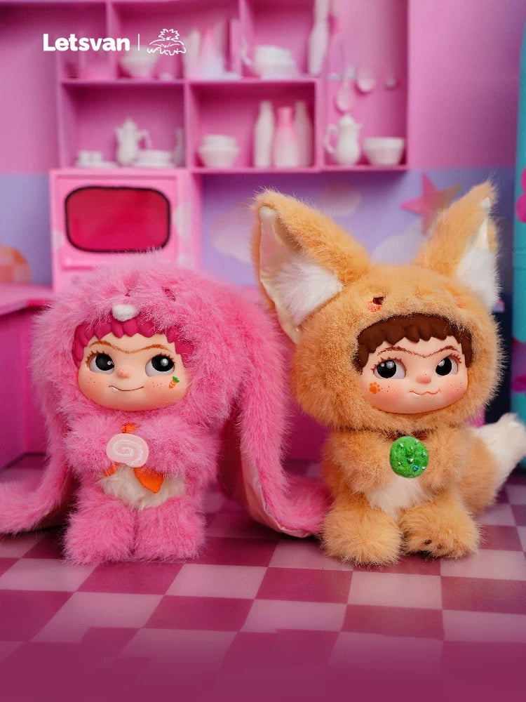 WAKUKU V2 Fox&Bunny Trick or Treat Series Plush Blind Box