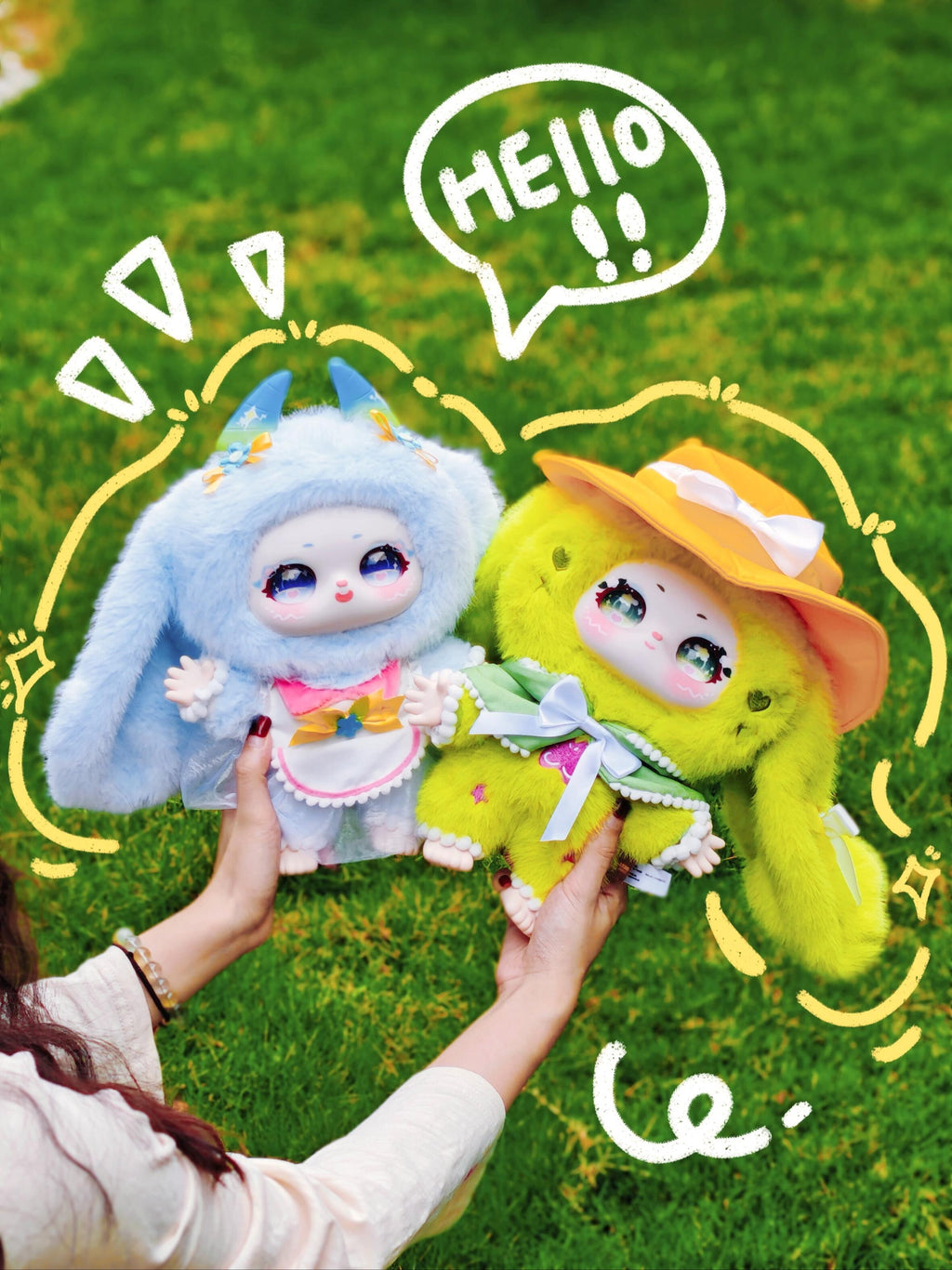 Samael Misty Garden-400% Soft Toy Series Plush Blind Box