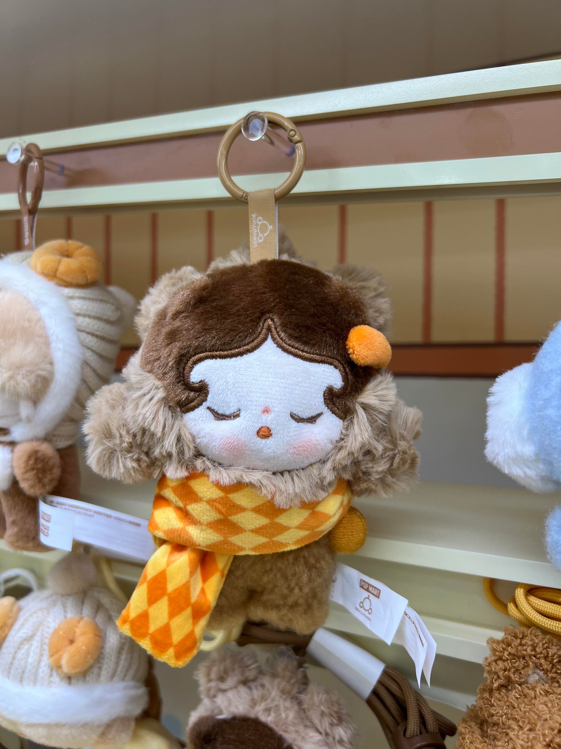【POP MART】POP BEAN Fluffy&Cozy Series-Plush Pendant Blind BOX