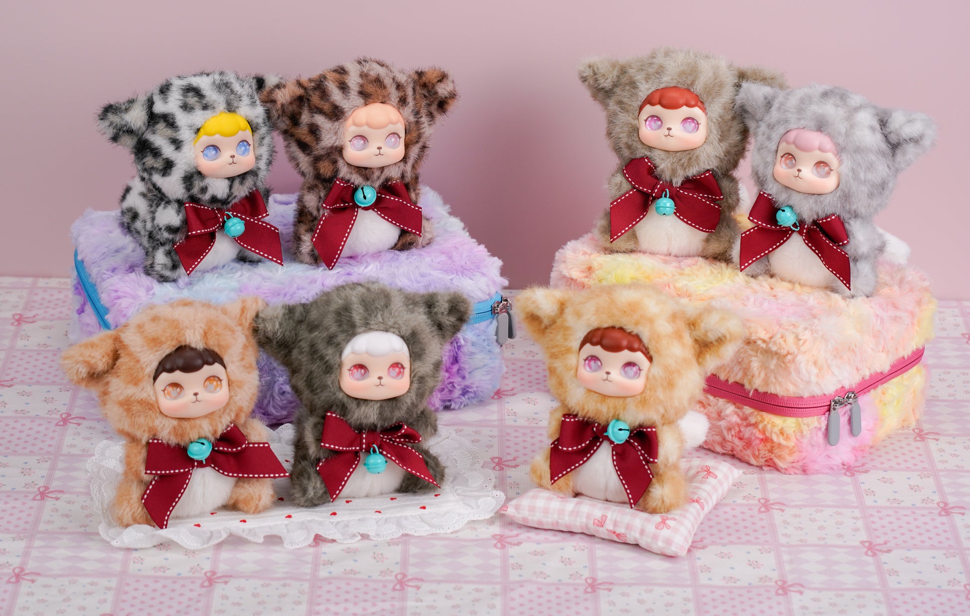 【Luck Beier】Cocoa Coco Leopard Cat Plush Blind Box