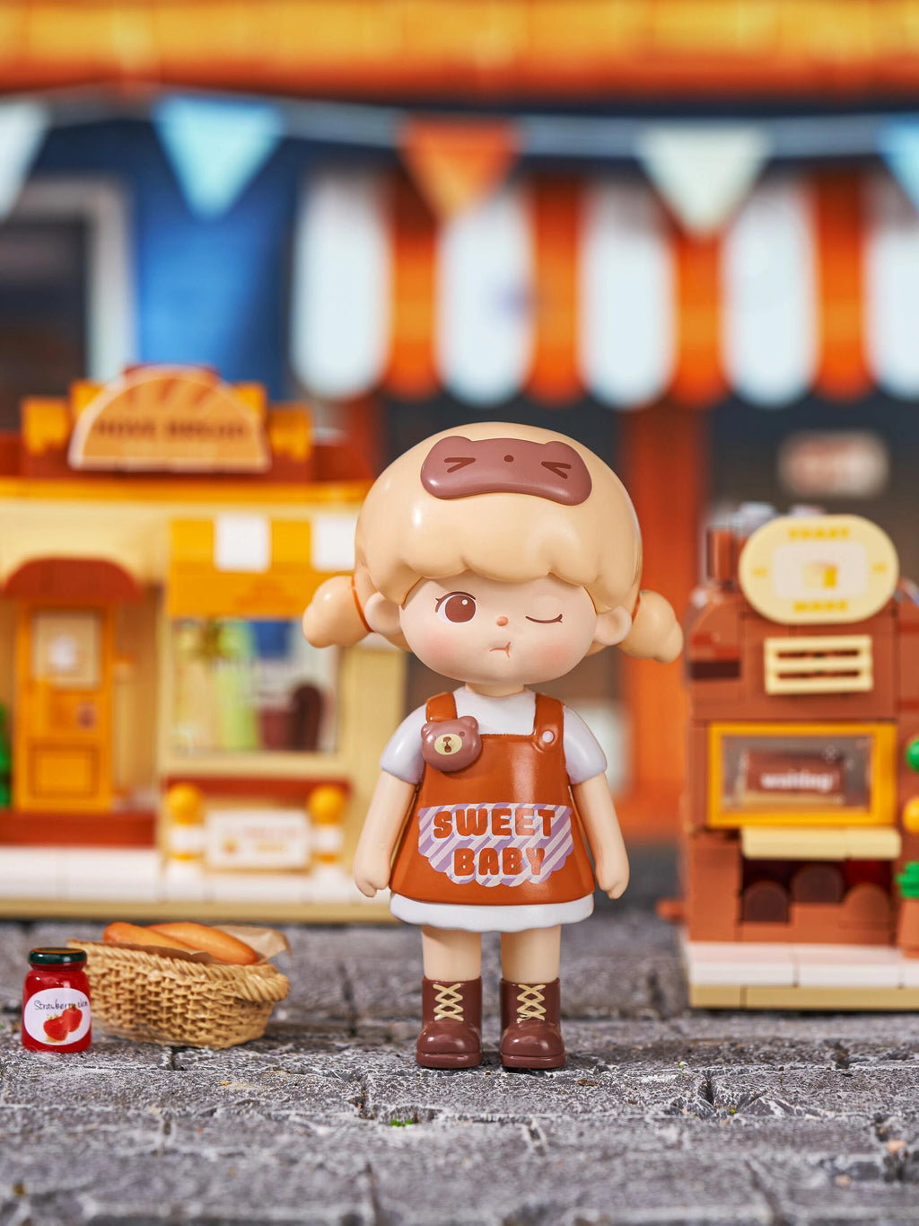 [BAKO]sweet girl out on the street series garage Kits