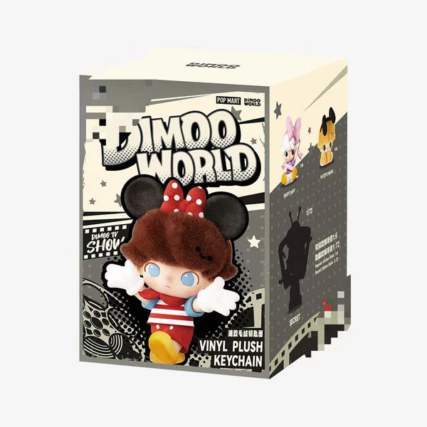 【DIMOO】 DIMOO WORLD DISNEY Series Vinyl Plush Keychain Blind box