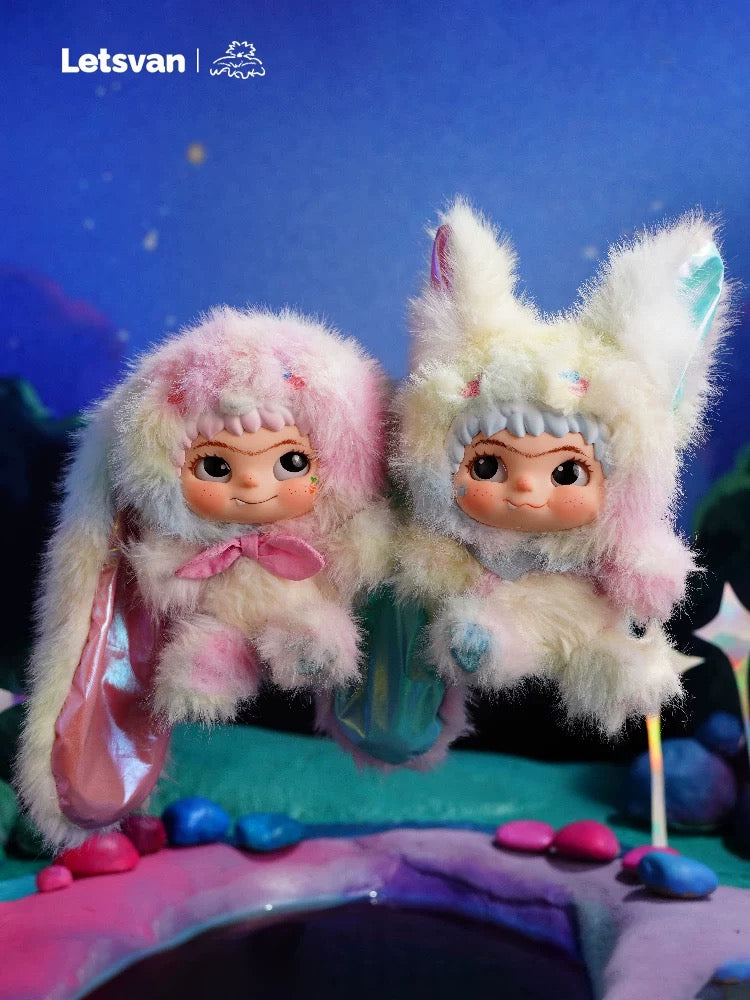 WAKUKU V2 Fox&Bunny Trick or Treat Series Plush Blind Box