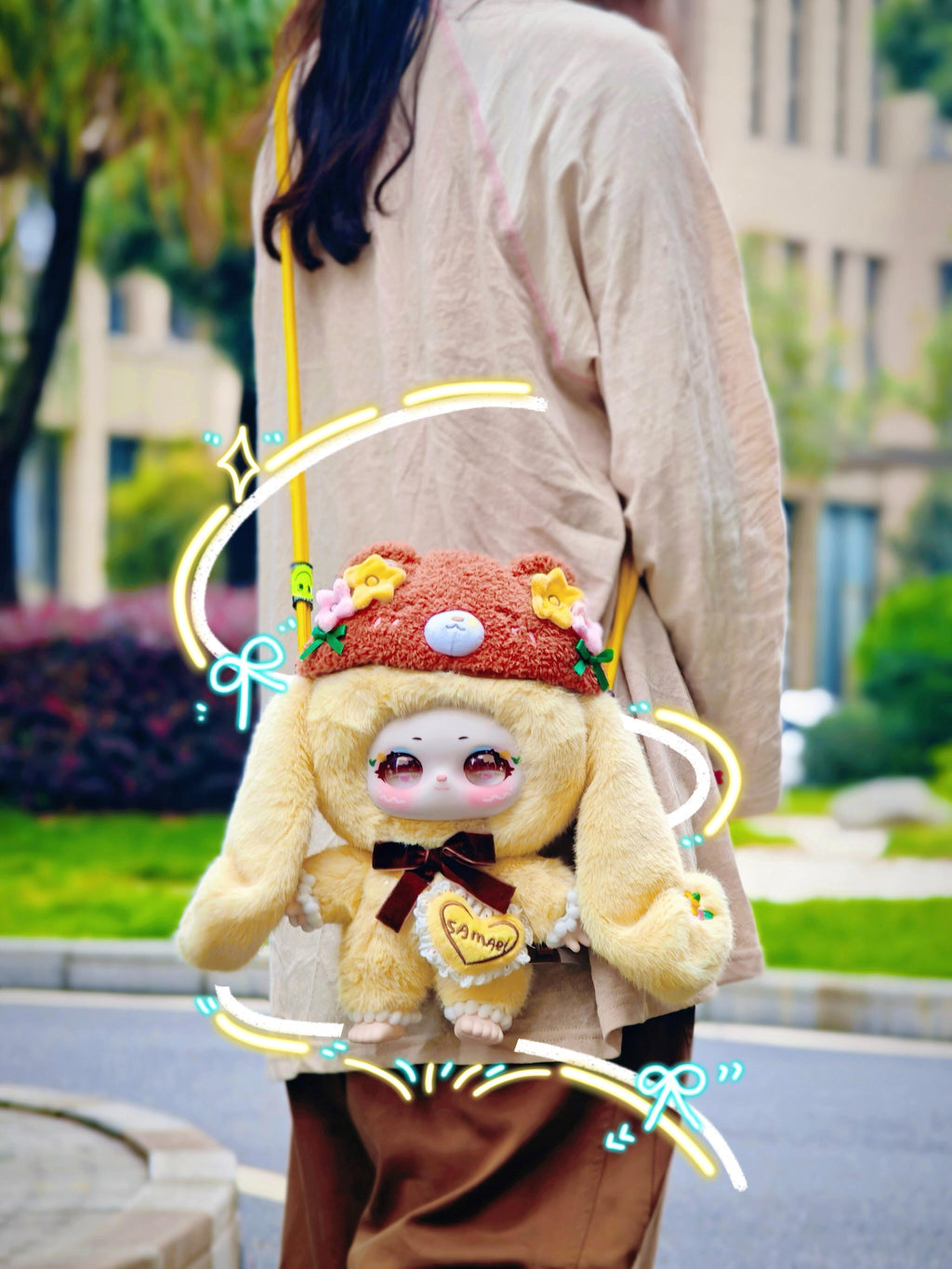 Samael Misty Garden-400% Soft Toy Series Plush Blind Box