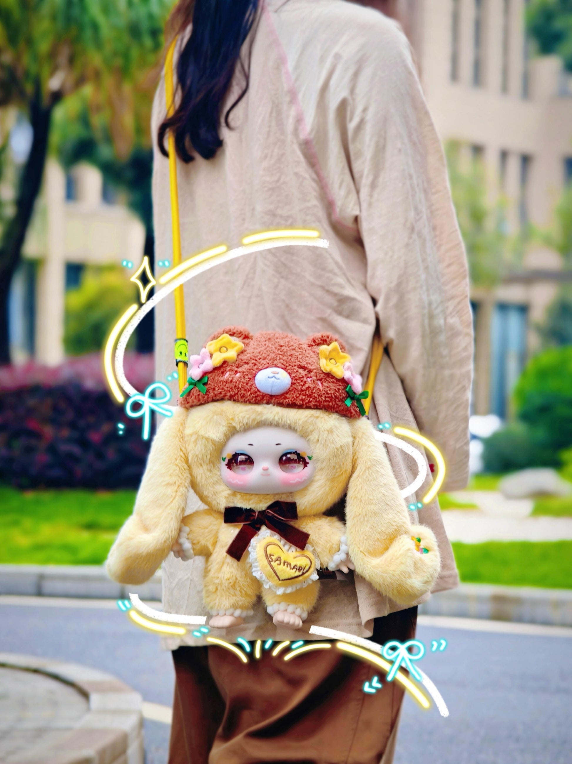 Samael Misty Garden-400% Soft Toy Series Plush Blind Box