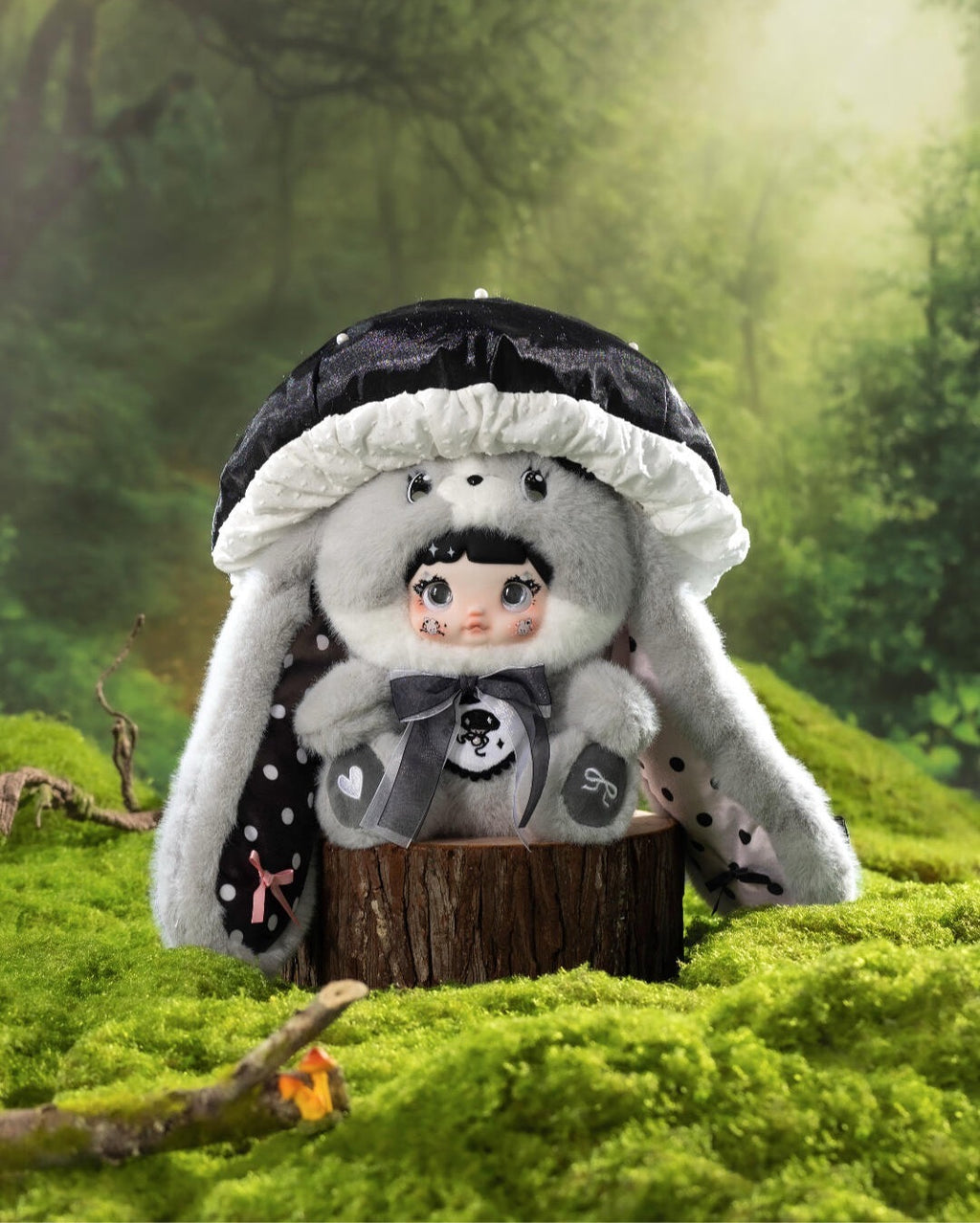 【HI TOY】Nommi 400%-V2 Mushroom Hat Plush Blind Box