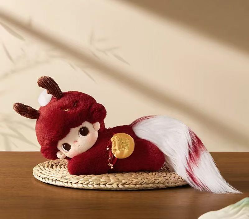 【DIMOO 】Stories in the Cup Series - Auspicious Animal Cotton Doll