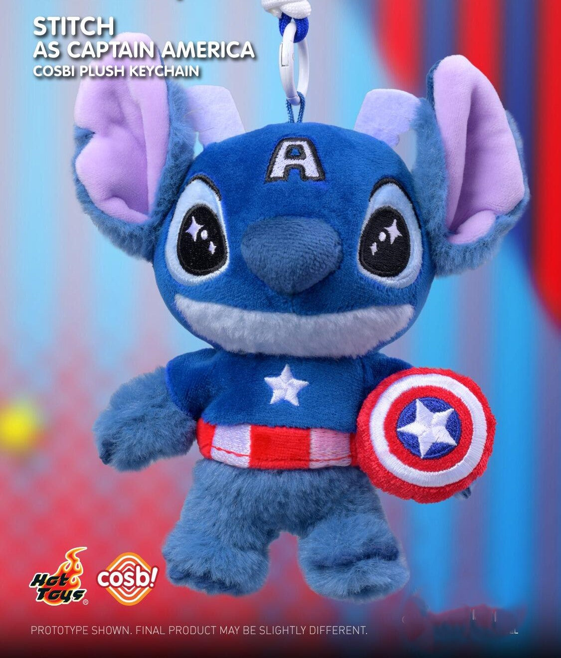 【M Stitch】 COSBI Plush Keychain Blind Box