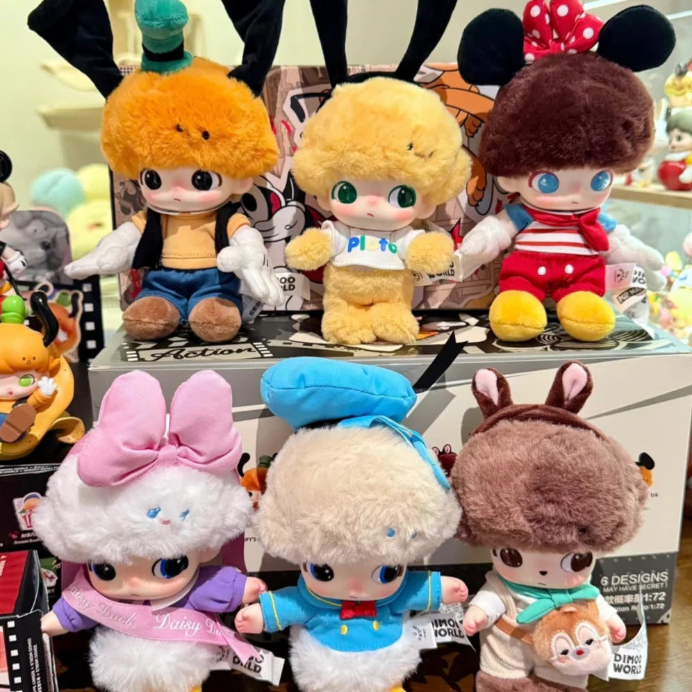 【DIMOO】 DIMOO WORLD DISNEY Series Vinyl Plush Keychain Blind box