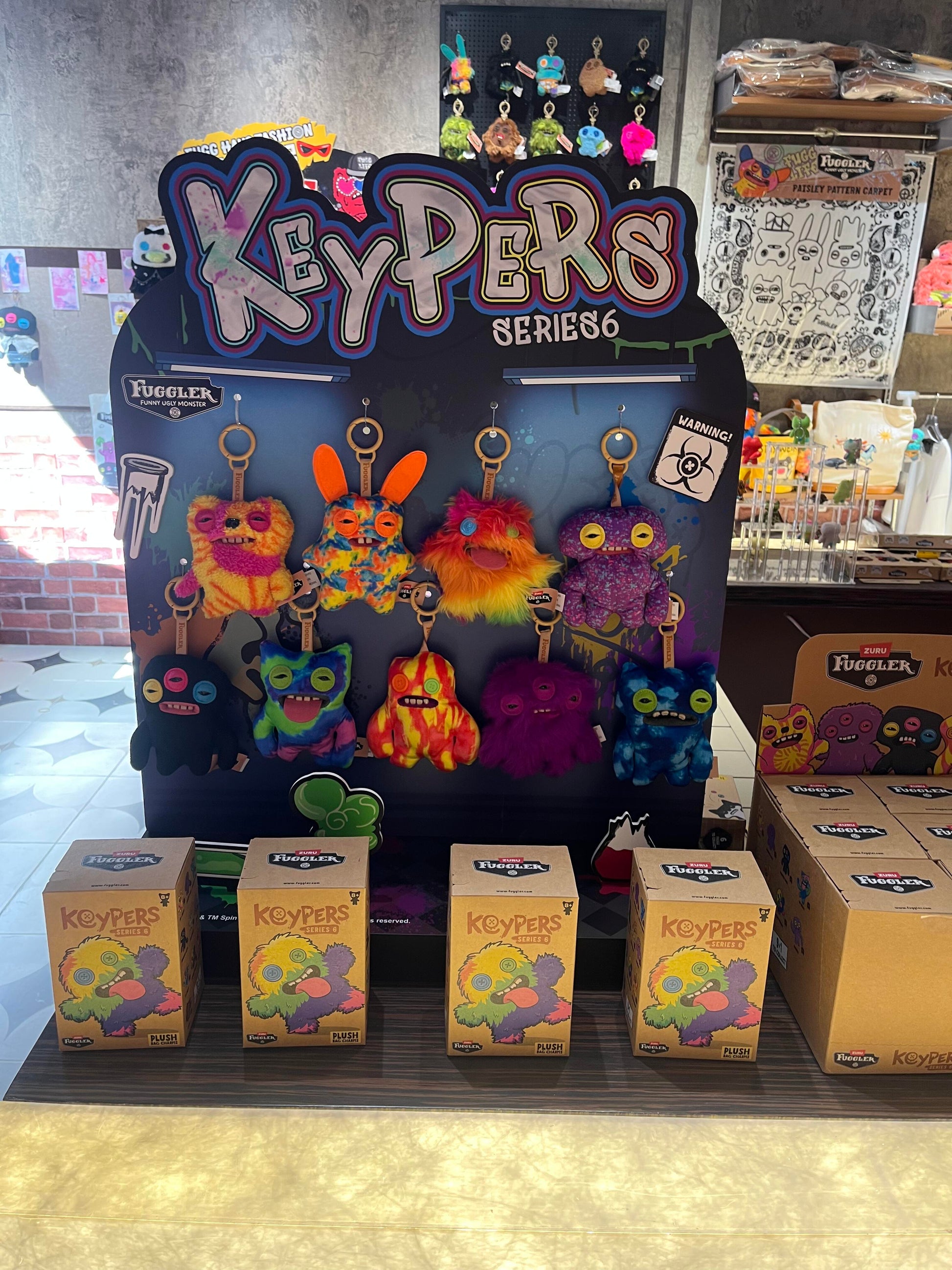 [FUGGLER] V6 Monsters Keypers Series Plush Blind Box
