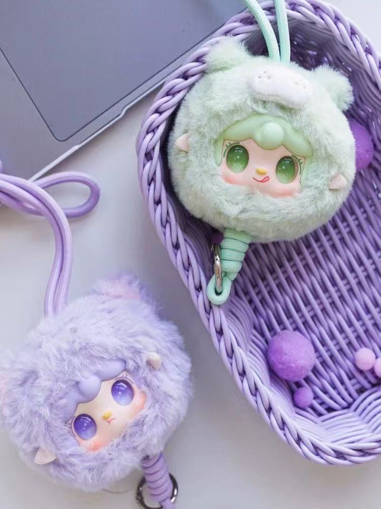 【YALLI STUDIO】Yooki 7th Generation Mobile Phone Lanyard Plush Blind Box