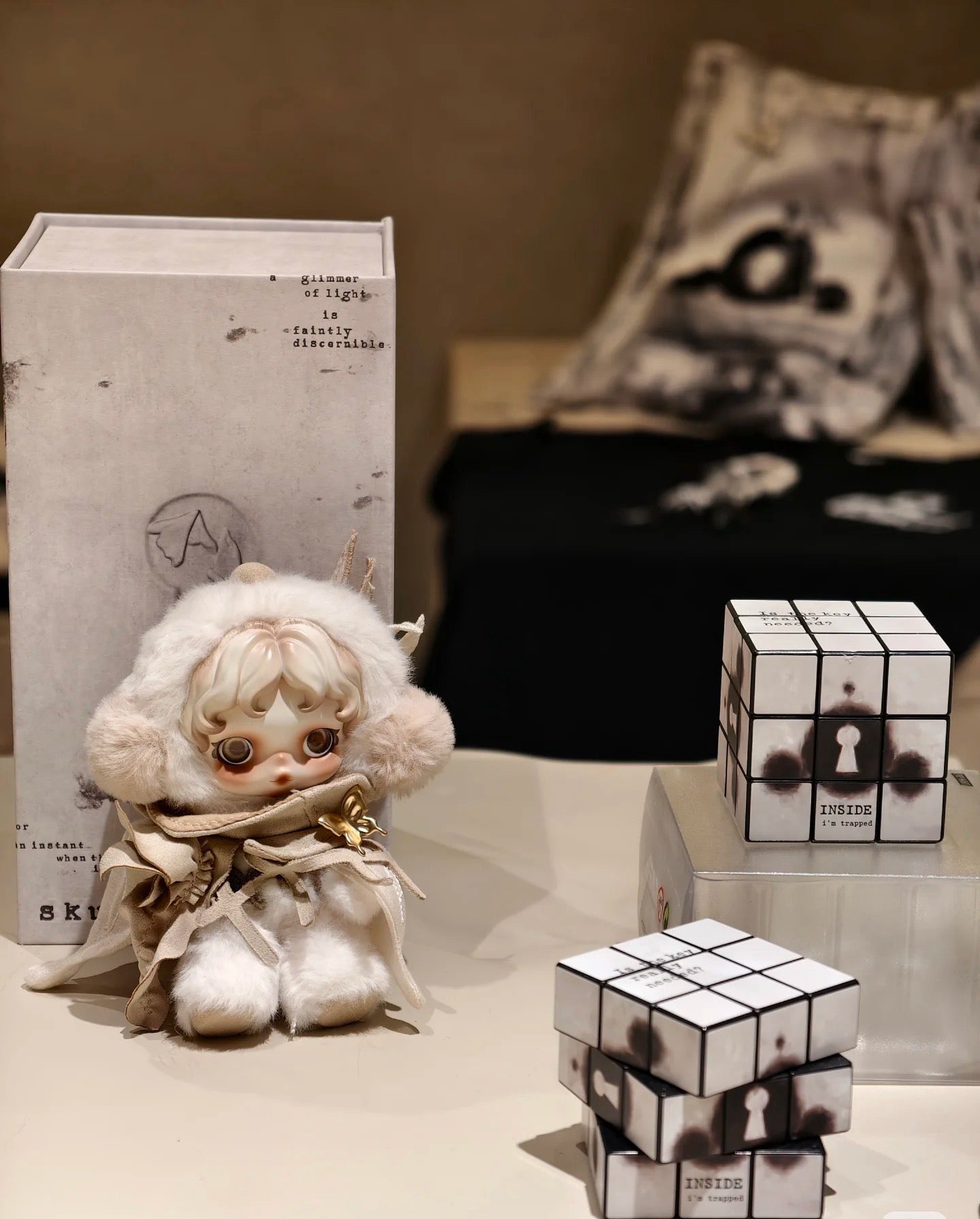 【Skullpanda】 Plush doll-cage-uncage