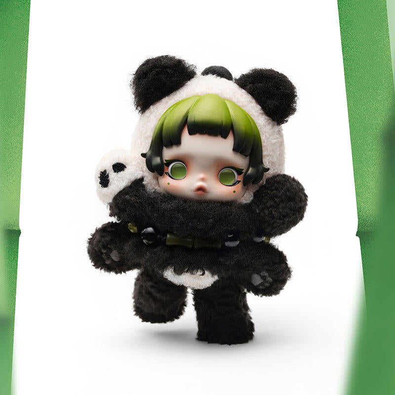 【SKULLPANDA】 Lazy Panda Plush Doll Pendant