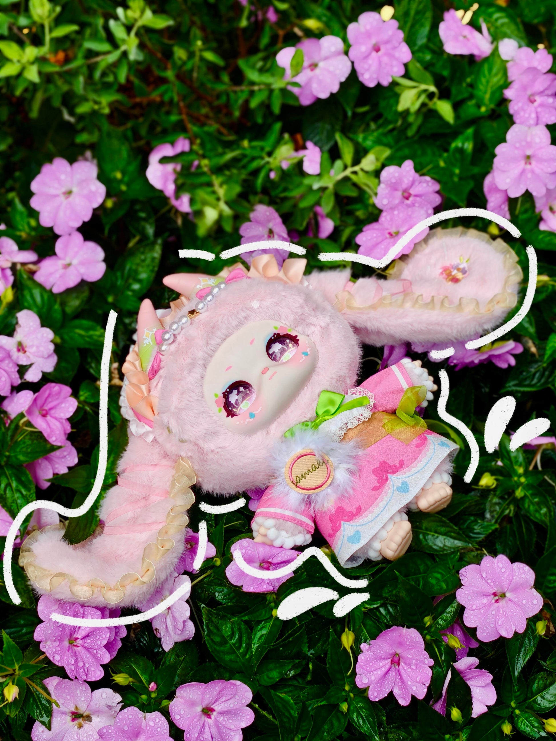 Samael Misty Garden-400% Soft Toy Series Plush Blind Box