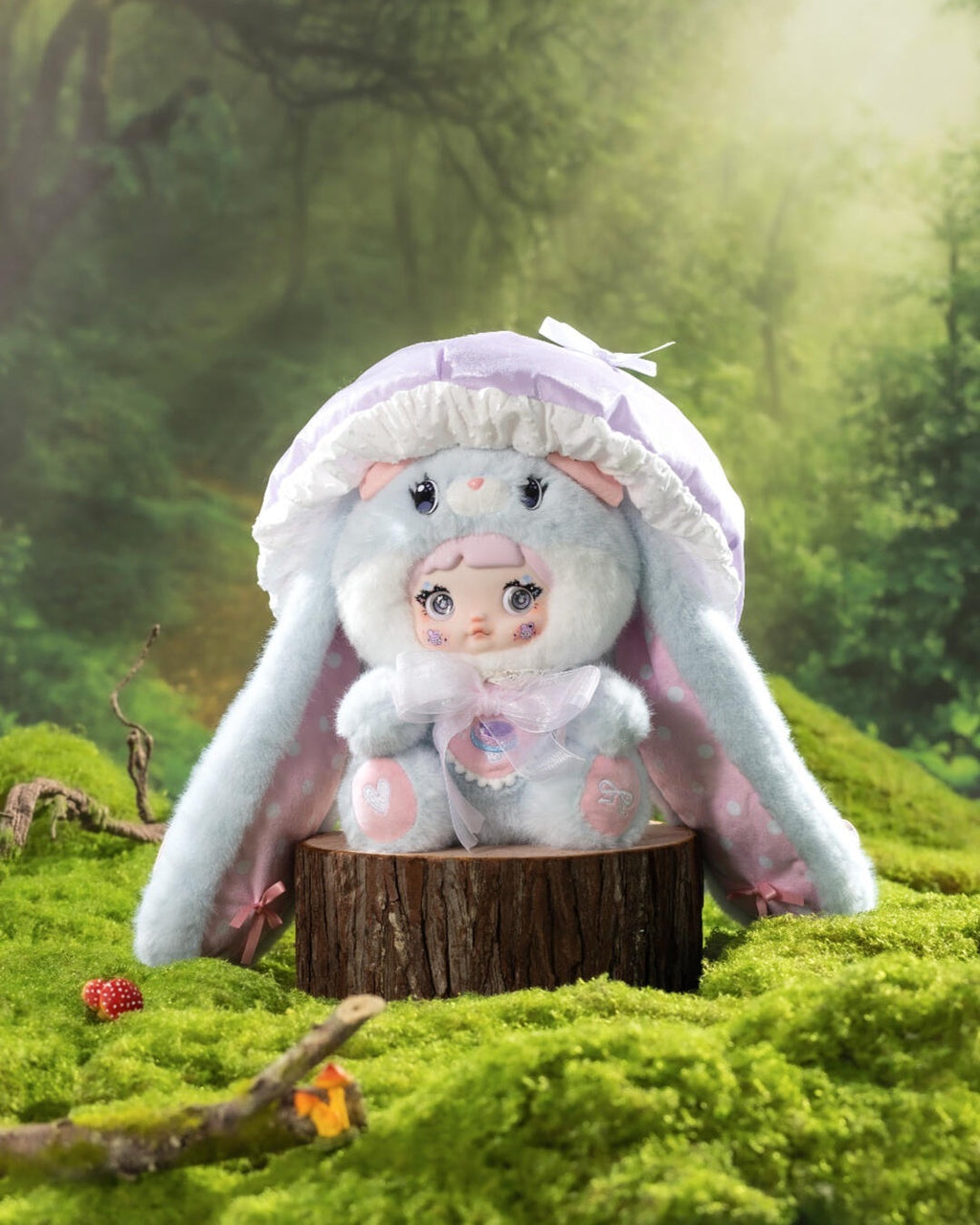 【HI TOY】Nommi 400%-V2 Mushroom Hat Plush Blind Box
