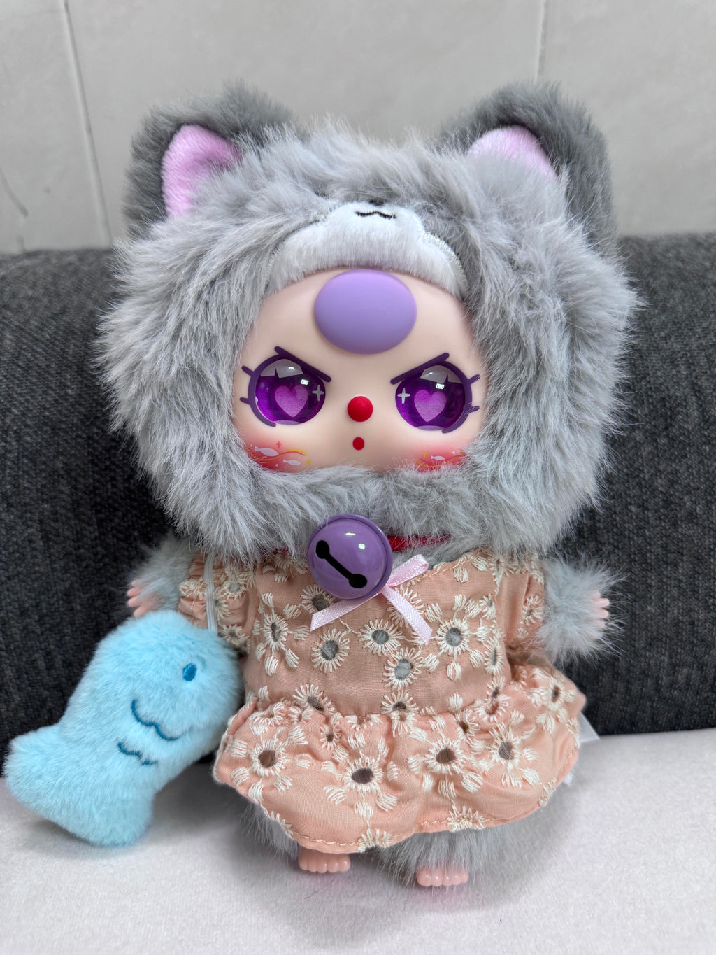 Baby Three-Cat Wardrobe Plush Blind Box