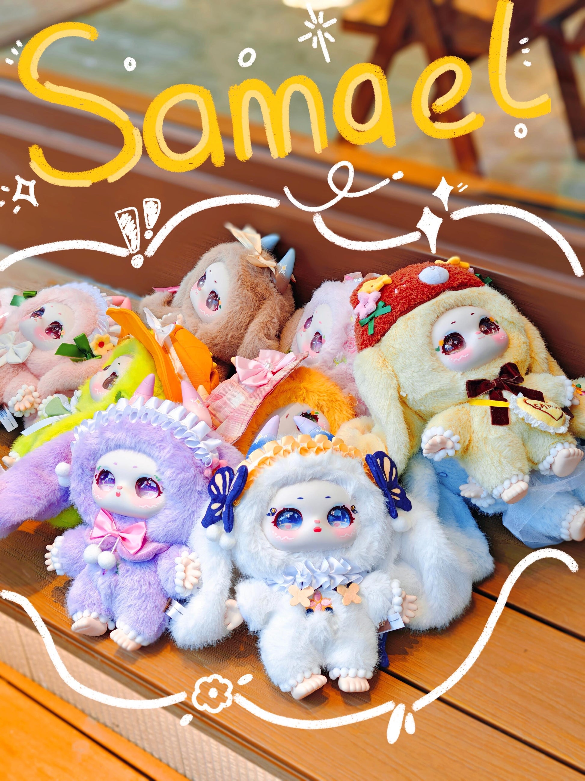 Samael Misty Garden-400% Soft Toy Series Plush Blind Box