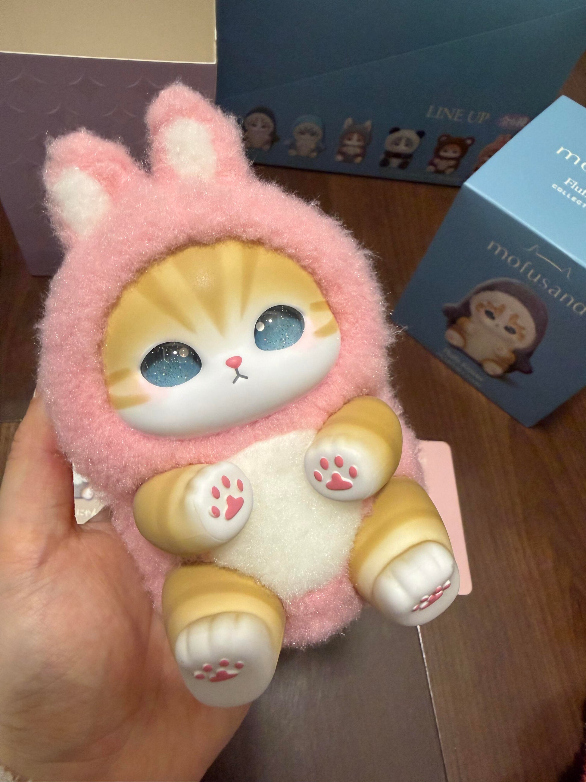 【Mofusand】Fluffy Kittens Collectible Plush Blind Box