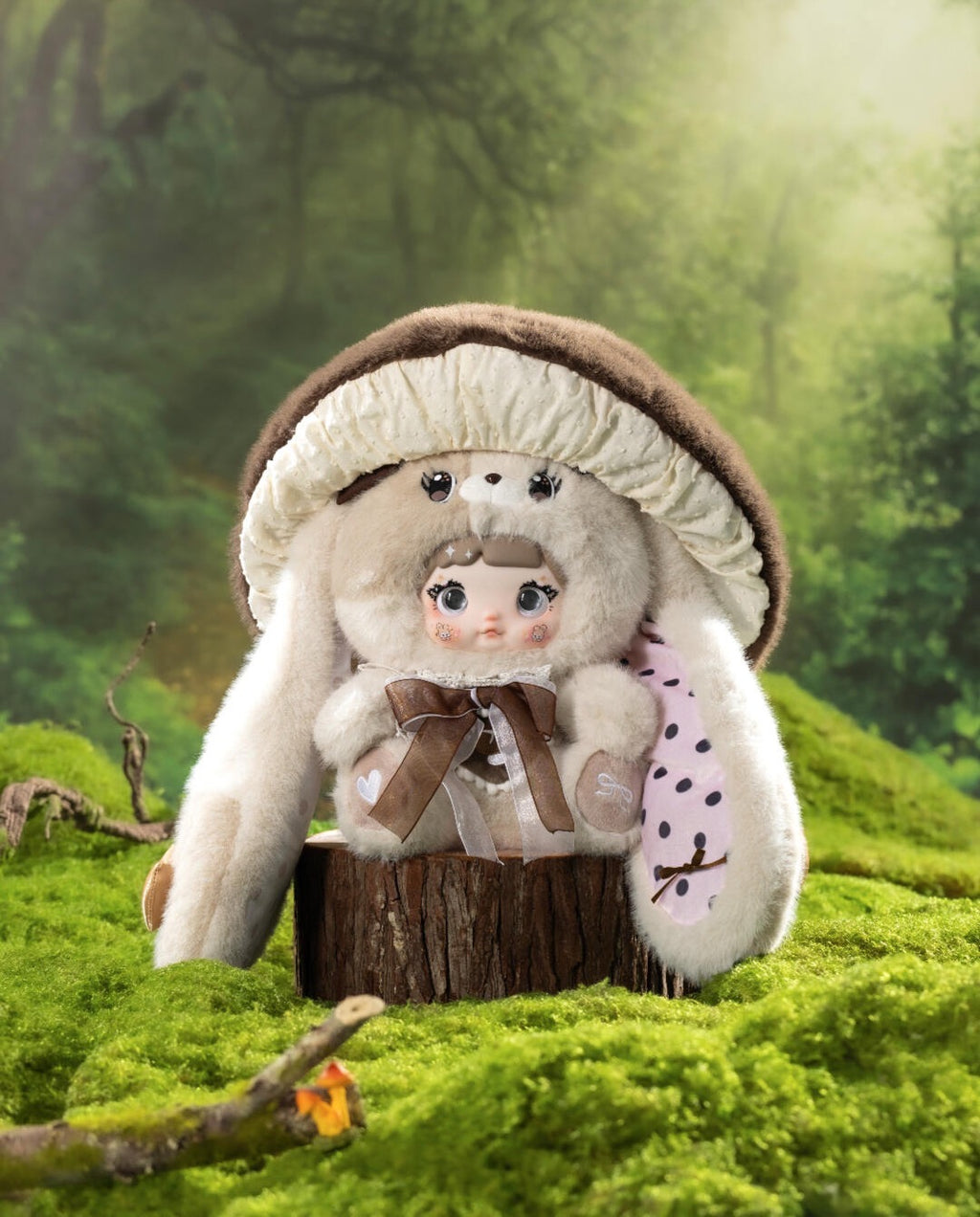 【HI TOY】Nommi 400%-V2 Mushroom Hat Plush Blind Box