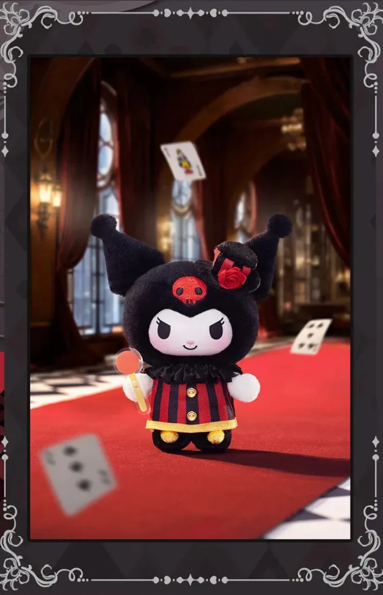 【Top Toy】KUROMI Poker Kingdown Series Plush Pendant Blind BOX