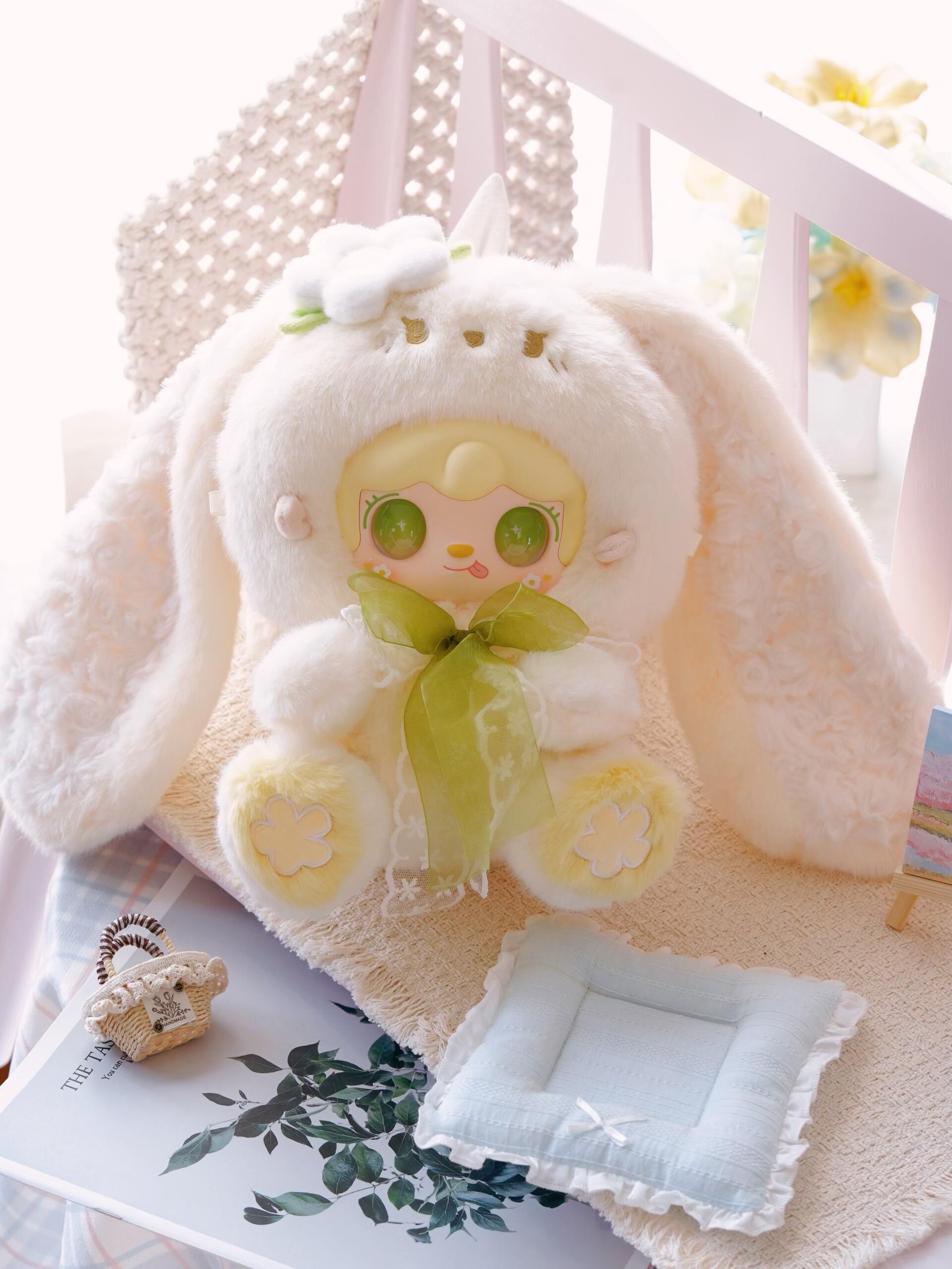 【Yooki】400% V4 Fourth Generation Plush Blind Box-Bunny's Floral Fragments