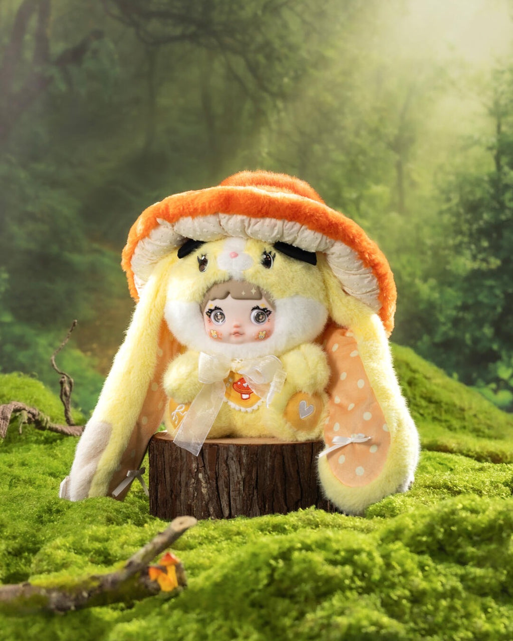 【HI TOY】Nommi 400%-V2 Mushroom Hat Plush Blind Box