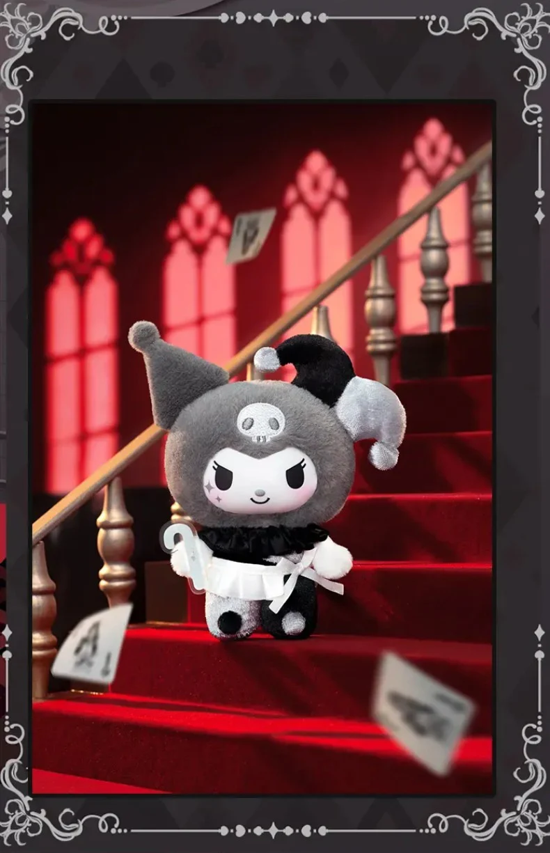 【Top Toy】KUROMI Poker Kingdown Series Plush Pendant Blind BOX